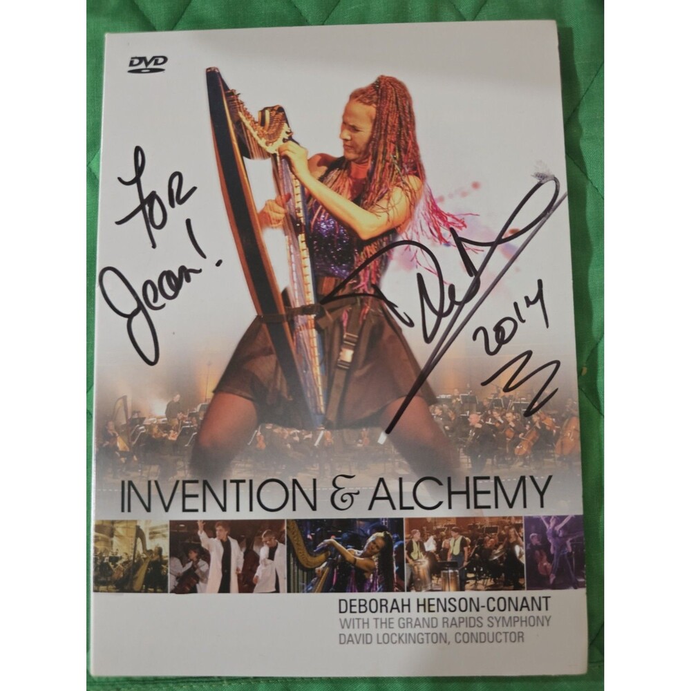 Invention & Alchemy (DVD, 2006, Fullscreen) Deborah Henson-Conant ****Signed